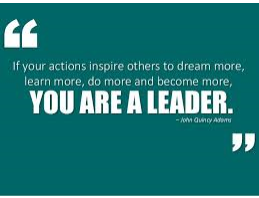 you are a leader